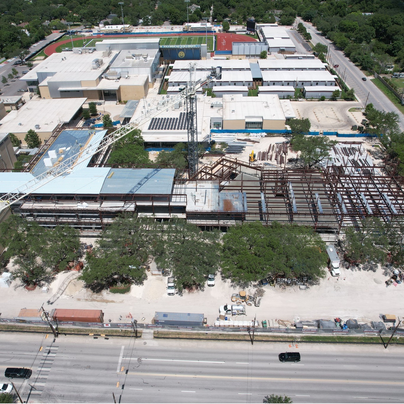 Aerial of ahhs Aerial of ahhs